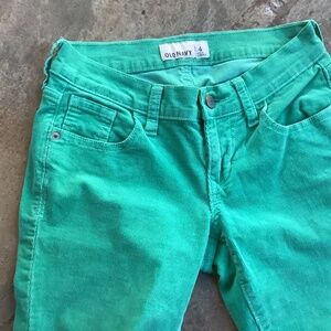 Green Goddess Rockstar  Jean Cords 4 Like new Must BUNDLE with other items